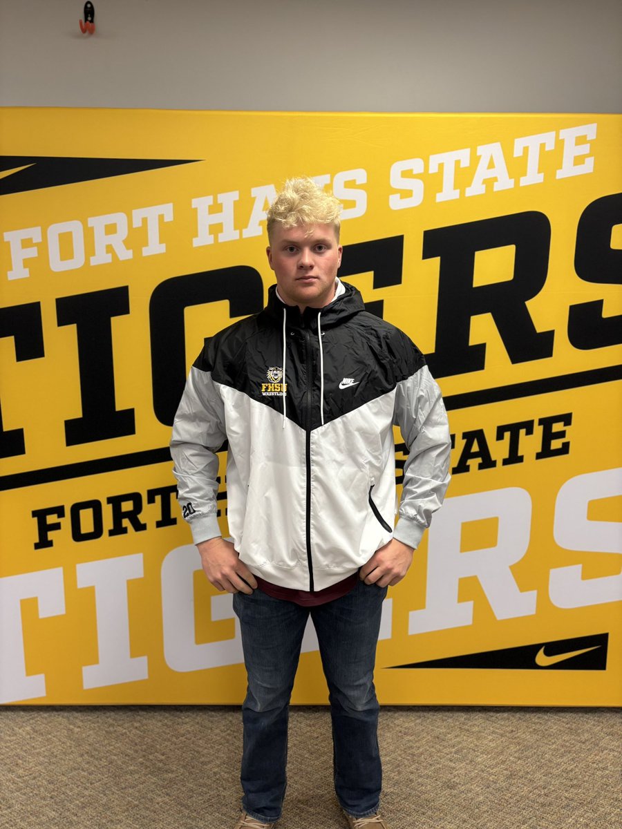Thank you Coach Wince and Coach McKiernan for having me out for a college visit.  The Fort Hays State University campus was very nice.  Thank you to the wrestling team for making me feel welcome. @FHSUW <a href="/fhsuathletics/">FHSU Athletics</a>