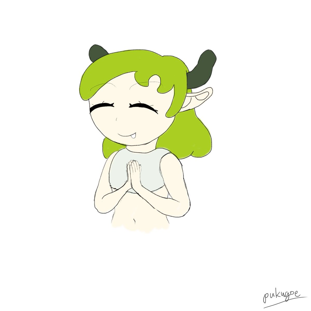 「本日の30分集中描き手合わせ 」|プクゴエのイラスト