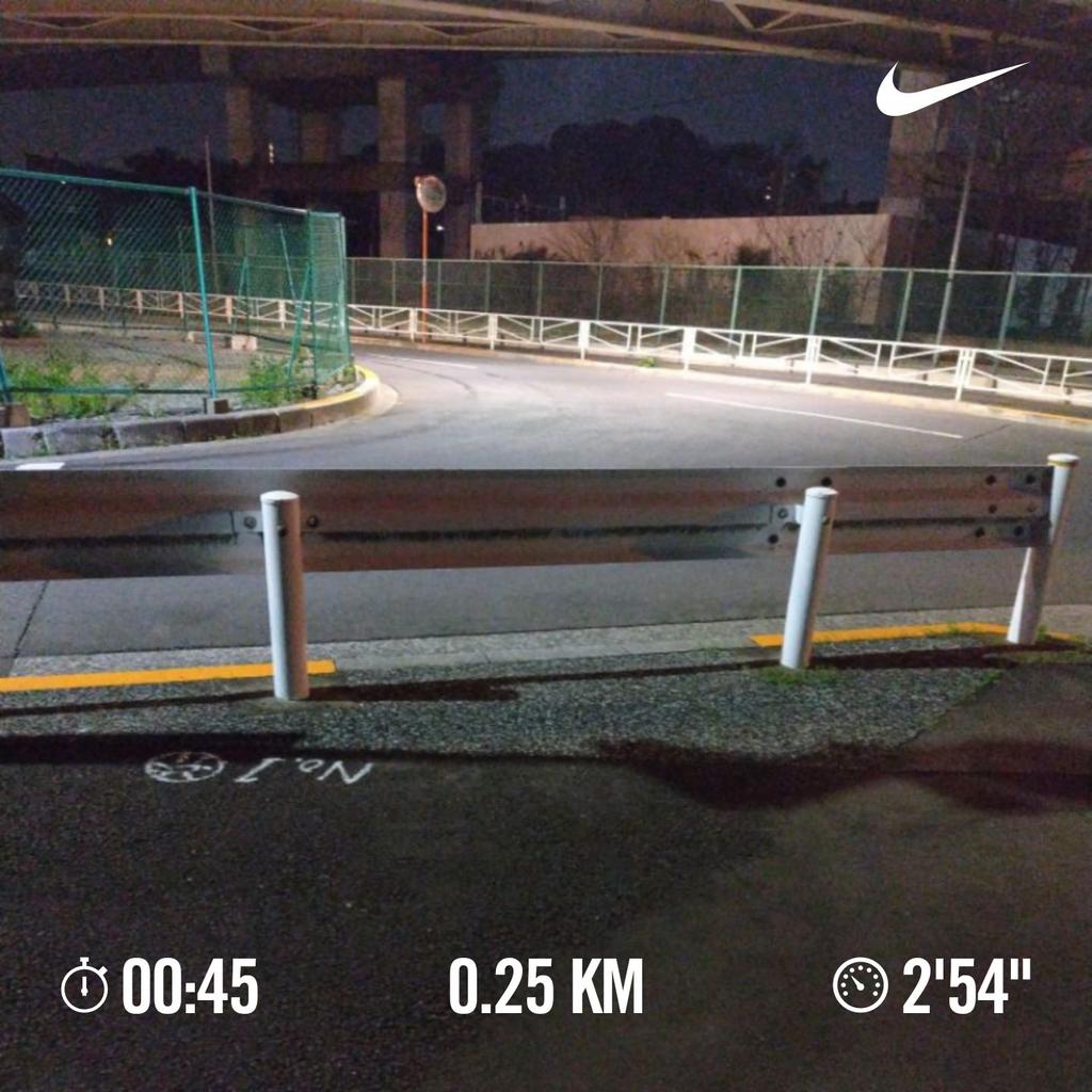 ★ラン記録  第117話★
R7、4月6日 23時55分  
身体、8.5割好調。

体幹トレーニング   ➡  100秒
ストレッチ、15分

3kmランニング
タイム …  17分00秒

リカバリー、約10分。
250m … 45秒

今日も新しいコース走りました❗

#ランニング #running
#筋トレ
#陸上 #陸上競技
#中距離ランナー