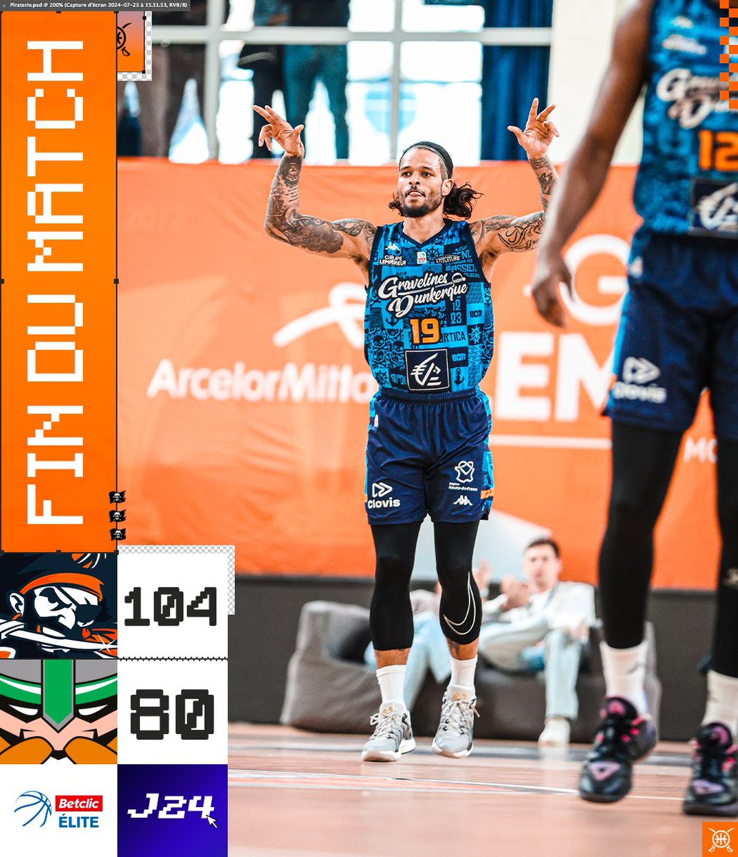 BCMBasket's tweet photo. 𝗟’𝗢𝗣𝗔𝗟𝗜𝗖𝗢 𝗘𝗦𝗧 𝗣𝗢𝗨𝗥 𝗡𝗢𝗨𝗦 🏴‍☠️

Une victoire tellement importante à la maison devant notre public 😤

#TousBCM https://t.co/g9aWOOX2vz