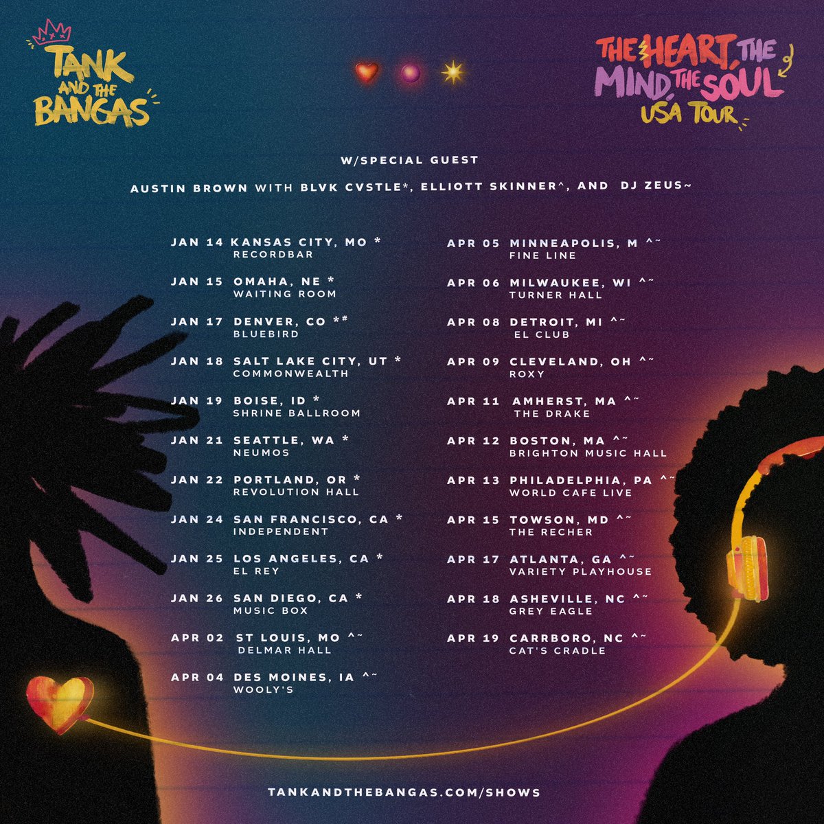 Having a good time on tour! Milwaukee at Turner Hall up next!