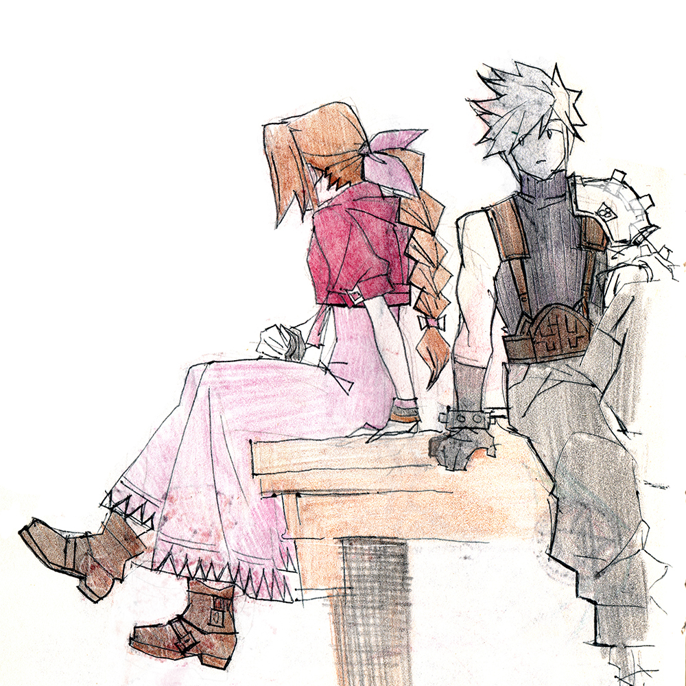 reblokha's tweet photo. doodle 2 #ff7 https://t.co/9e64IoHlqq