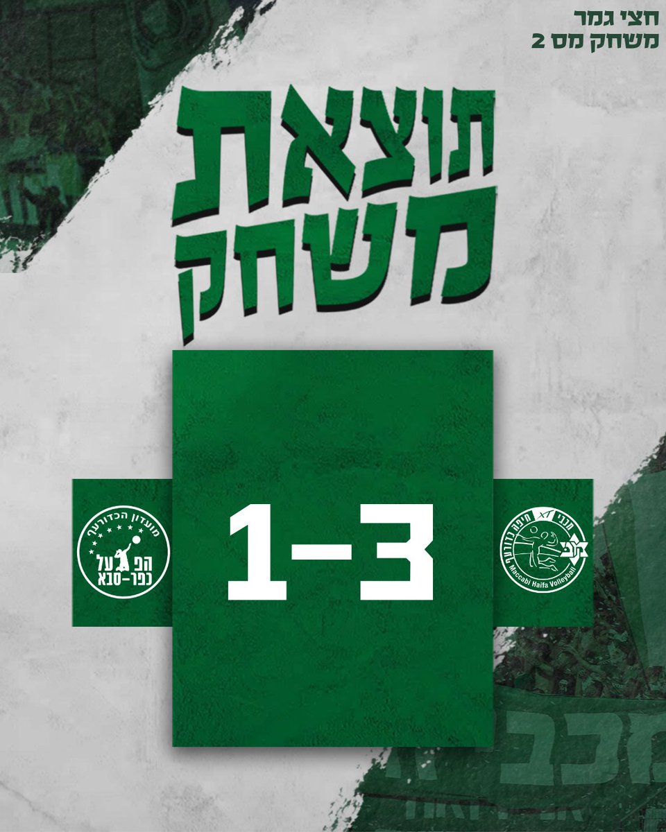 Maccabi Haifa Volleyball Club tweet media