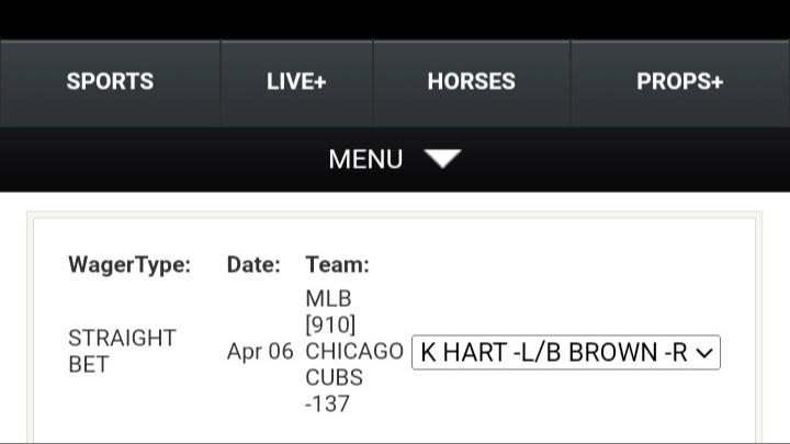 realVegasMatt's tweet photo. Dropped Houston Cougars 2H Team Total Under 35.5❌ on Saturday to finish 2-1. Our 6W baseball streak is still in tact Sunday with Cubs ML in progress🔥⚾️

40-19 L59🏀
#NBA 86-72. 11-5 L16🔥
#CBB 79-62. 29-14 L43🔥
#NCAATournament 11-6
#MLB 273-216. 6W🔥
#NFL 50-38
#CFB 59-46 https://t.co/6LKwTPkhkf