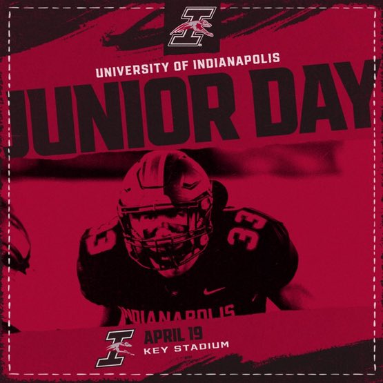 Omar Bangura (@o_bangura2) on Twitter photo I will be at <a href="/UIndyFB/">UIndy Football</a> on April 19th for a junior day visit. Appreciate the invite!!!@CoachPlum_UINDY
<a href="/Coach_Franke/">Josh Franke</a> <a href="/Bryan_Ault/">Bryan Ault - Midwest Scout</a> <a href="/jarrd/">ken jarrd</a> <a href="/AllenTrieu/">Allen Trieu</a> <a href="/Mark__Porter/">ScoutingOhio.com - 247 Sports - Bucknuts</a> <a href="/shafferdb/">Coach Dan Shaffer</a>
<a href="/_CoachWallace_/">Jacob Wallace</a> <a href="/270Gridiron/">270 Gridiron 🏈</a> I will be at <a href="/UIndyFB/">UIndy Football</a> on April 19th for a junior day visit. Appreciate the invite!!!@CoachPlum_UINDY
<a href="/Coach_Franke/">Josh Franke</a> <a href="/Bryan_Ault/">Bryan Ault - Midwest Scout</a> <a href="/jarrd/">ken jarrd</a> <a href="/AllenTrieu/">Allen Trieu</a> <a href="/Mark__Porter/">ScoutingOhio.com - 247 Sports - Bucknuts</a> <a href="/shafferdb/">Coach Dan Shaffer</a>
<a href="/_CoachWallace_/">Jacob Wallace</a> <a href="/270Gridiron/">270 Gridiron 🏈</a>