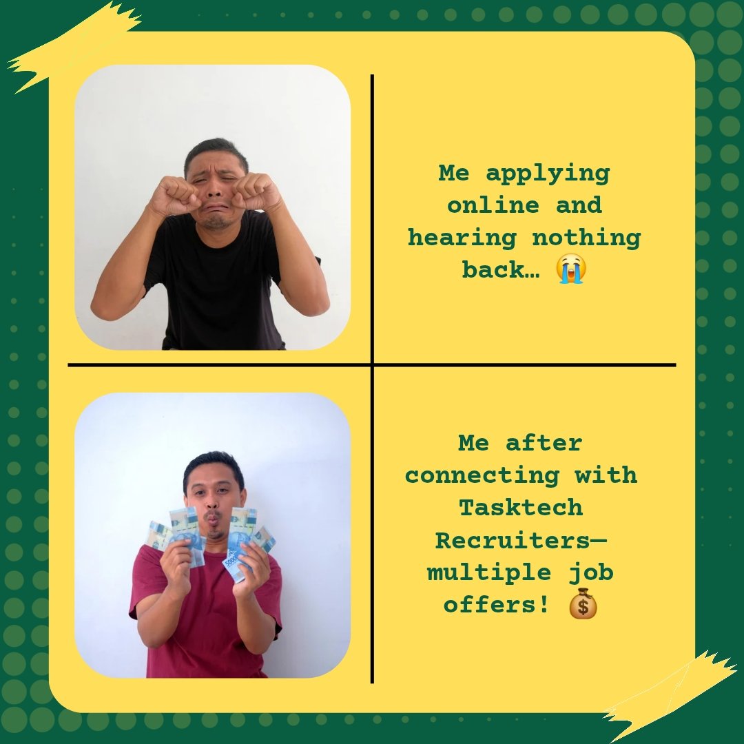 tasktechrecruit's tweet image. Stop applying blindly! Let Tasktech Recruiters connect you with hiring managers directly.

#Networking #CareerGrowth #TasktechRecruiters #ITJobs