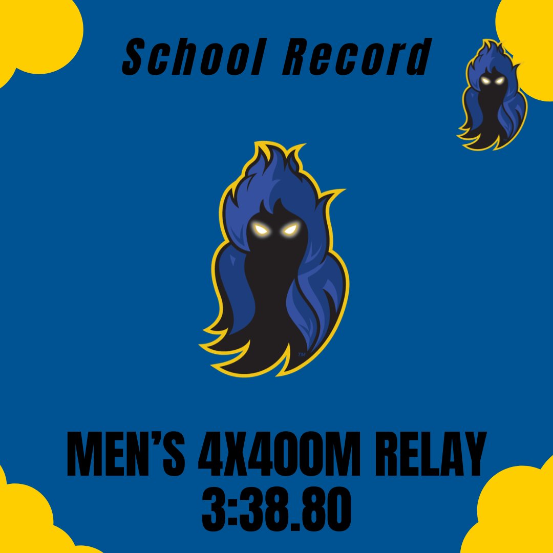 We had 4 School Record performances this weekend! Fatu set a new school record in the long jump. Daishon surpassed the school record in the 110m HH He also set a new school record in the long jump and as part of the 4x400m Relay, inaugural events for the Phantoms!