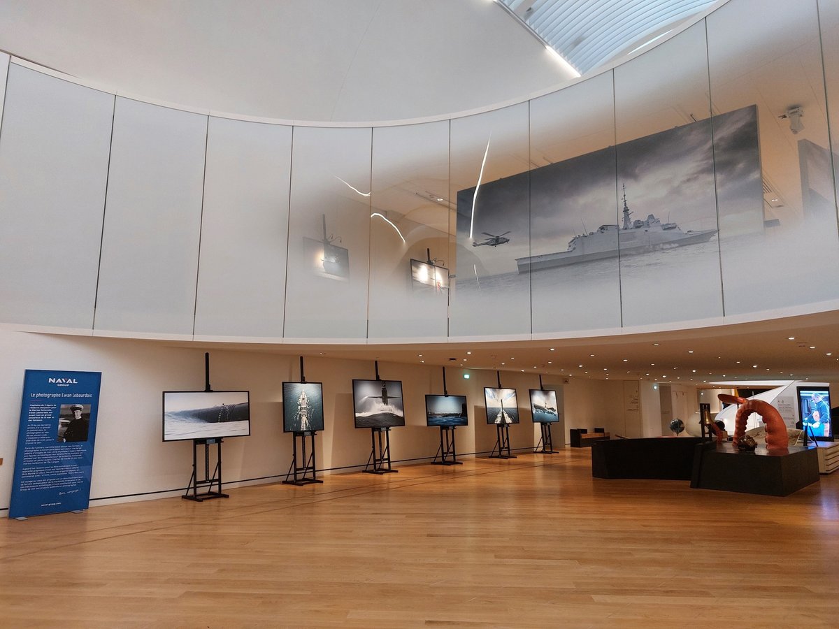 Ewan Lebourdais ⚓️ (@ewan_foto) on Twitter photo #Exposition <a href="/museemarine/">Musée national de la Marine</a> "Titans des mers" produite par <a href="/navalgroup/">Naval Group</a> 😎
Du 2 avril au 5 mai place du #trocadero, traversez la coupée, c'est une entrée libre !
<a href="/PeintresM/">Peintres officiels de la Marine⚓</a> <a href="/CESMMarine/">CESM</a> <a href="/MarineNationale/">Marine nationale</a> <a href="/NikonFR/">Nikon France</a> <a href="/cmarkea/">Crédit Mutuel Arkéa</a> <a href="/LeTelegramme/">Le Télégramme</a> <a href="/Gican_InduNav/">GICAN</a> #Exposition <a href="/museemarine/">Musée national de la Marine</a> "Titans des mers" produite par <a href="/navalgroup/">Naval Group</a> 😎
Du 2 avril au 5 mai place du #trocadero, traversez la coupée, c'est une entrée libre !
<a href="/PeintresM/">Peintres officiels de la Marine⚓</a> <a href="/CESMMarine/">CESM</a> <a href="/MarineNationale/">Marine nationale</a> <a href="/NikonFR/">Nikon France</a> <a href="/cmarkea/">Crédit Mutuel Arkéa</a> <a href="/LeTelegramme/">Le Télégramme</a> <a href="/Gican_InduNav/">GICAN</a>