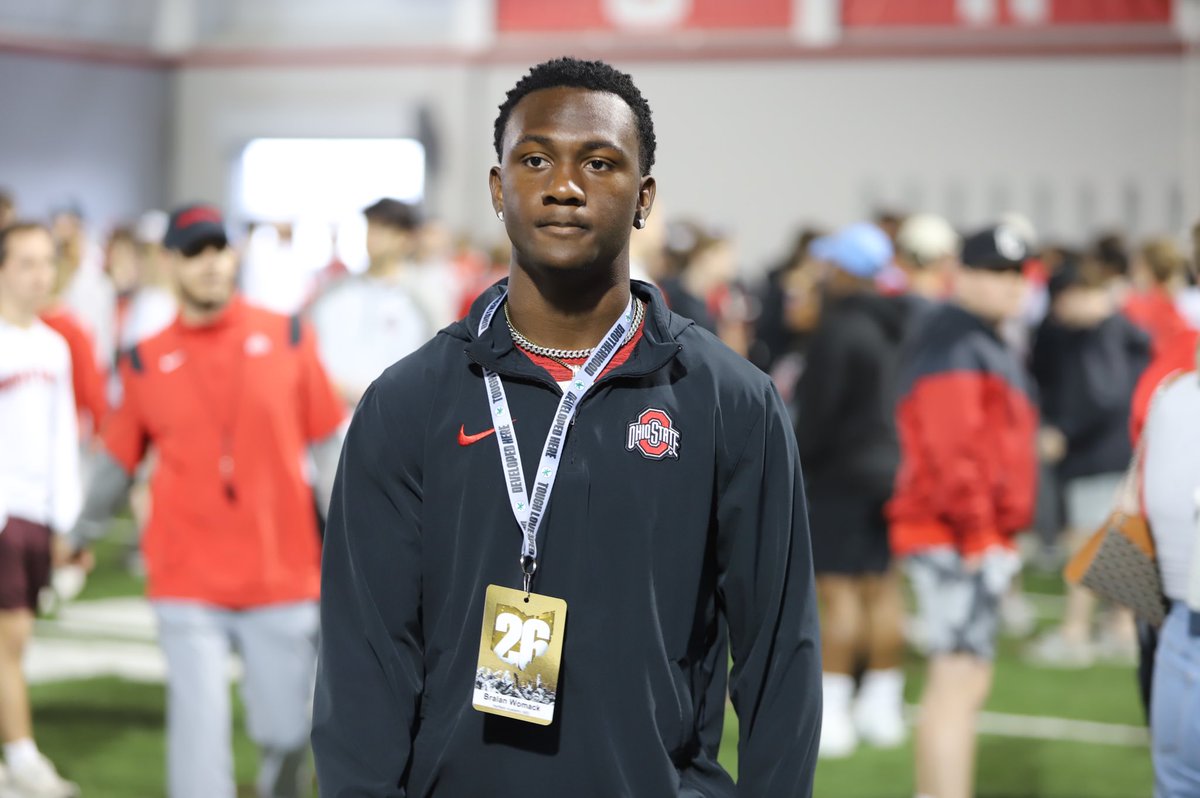 On3 Recruits (@on3recruits) on Twitter photo After visiting Ohio State this weekend, 5-star safety Bralan Womack tells <a href="/SWiltfong_/">Steve Wiltfong</a> that the Buckeyes are No. 1 in his recruitment🌰
“The brotherhood and development is second to none.”
Read: on3.com/news/ohio-stat… After visiting Ohio State this weekend, 5-star safety Bralan Womack tells <a href="/SWiltfong_/">Steve Wiltfong</a> that the Buckeyes are No. 1 in his recruitment🌰
“The brotherhood and development is second to none.”
Read: on3.com/news/ohio-stat…