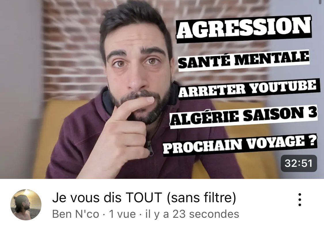 benncofficiel's tweet image. De Retour 🎥 Et je vous dit TOUT (sans filtre) - Clique ici pour voir la vidéo 👉 youtu.be/e0cW-I3UapI?si…