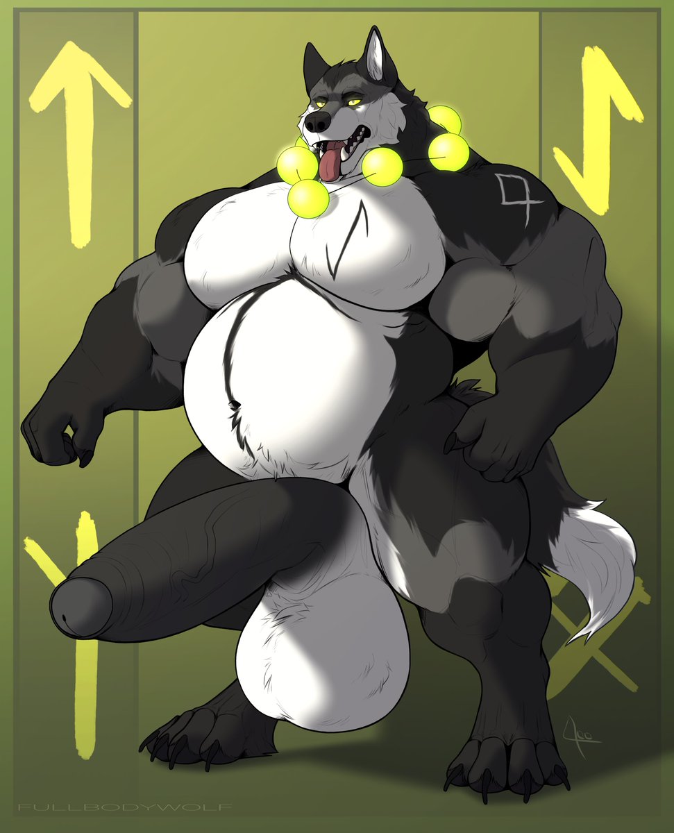 SvenTheWoofer (@sventhewoofer) on Twitter photo Well looks like my big guy has been going hard on the supplements to bulk up... May have overdone it a bit.
Artist: <a href="/FullBodyWolf/">FullBodyWolf</a>
Go give em a follow! Muscles for days! Well looks like my big guy has been going hard on the supplements to bulk up... May have overdone it a bit.
Artist: <a href="/FullBodyWolf/">FullBodyWolf</a>
Go give em a follow! Muscles for days!