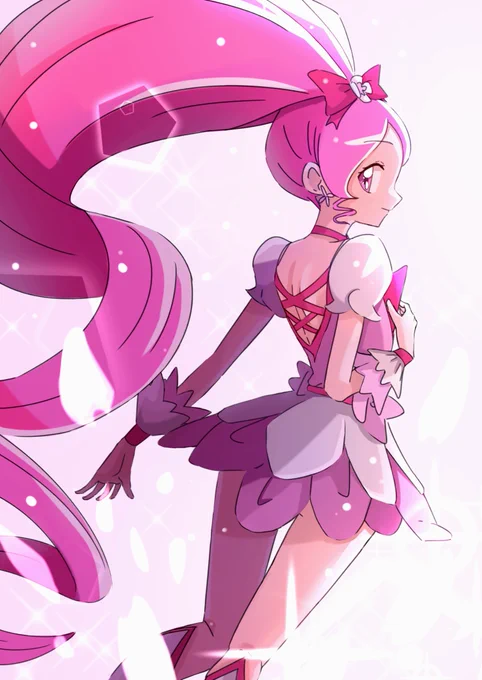キュアブロッサム(再掲)#ハトプリ#precure 
