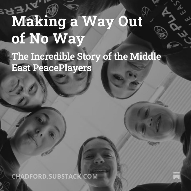 Chad Ford (@chadmichaelford) on Twitter photo There aren’t any words that can fully do justice to how proud and inspired I am by how the young Palestinians and Israelis of <a href="/peaceplayers/">PeacePlayers</a> have weathered over 500 days of war and cuts to funding, to somehow, against all hope, continue to find creative ways of making peace. There aren’t any words that can fully do justice to how proud and inspired I am by how the young Palestinians and Israelis of <a href="/peaceplayers/">PeacePlayers</a> have weathered over 500 days of war and cuts to funding, to somehow, against all hope, continue to find creative ways of making peace.