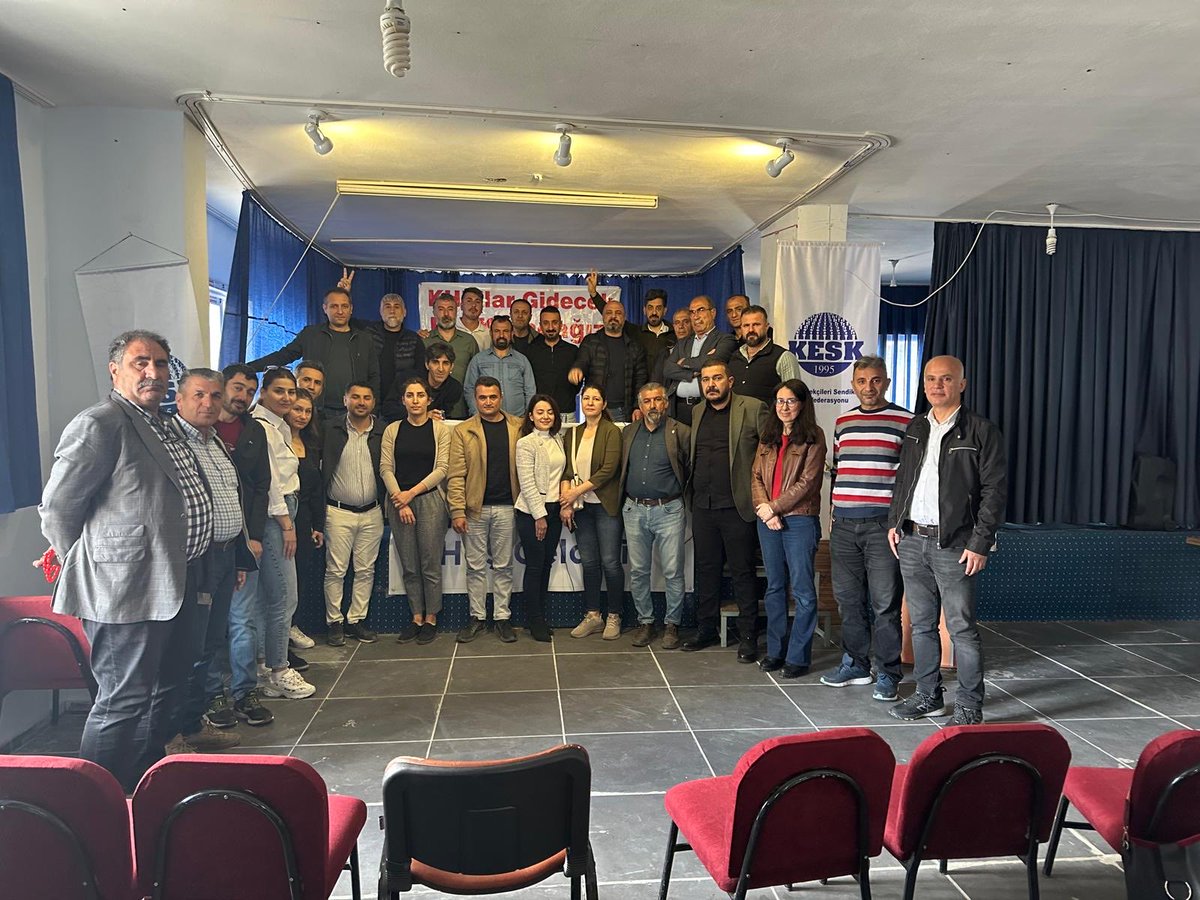 Mardin Emek ve Demokrasi Platformu olarak Mardin KESK şubeler platformu Tarımorkamsen şubesinin olağan genel kuruluna katılım sağladık Mardin KESK artık daha da güçlü !✌️✌️✌️