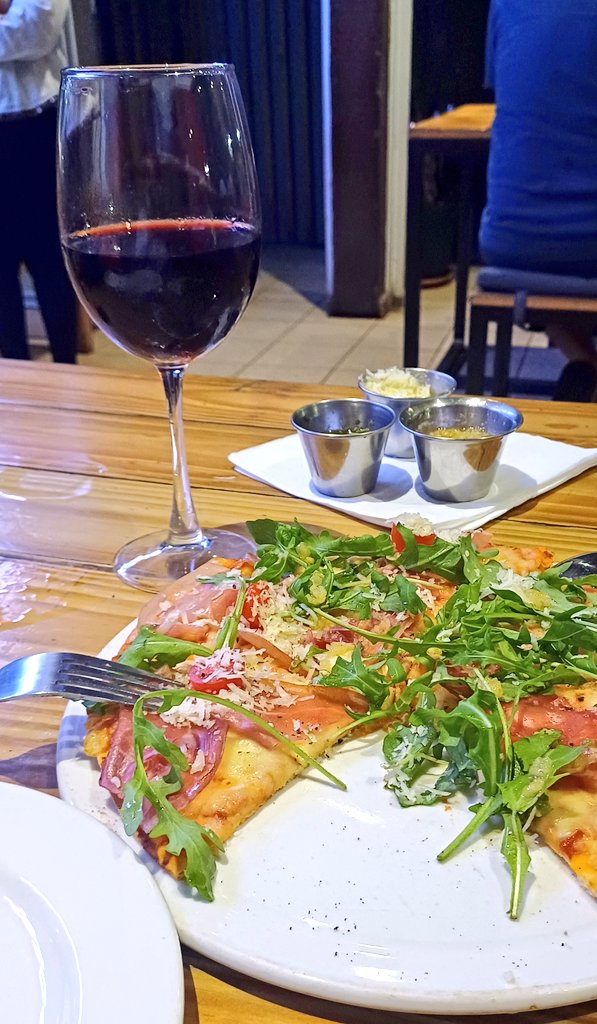 When you're totes comfortable taking yourself out to a meal with some wine to acknowledge whatever or not, you've become an independent woman. Also, I don't cook so there's that.