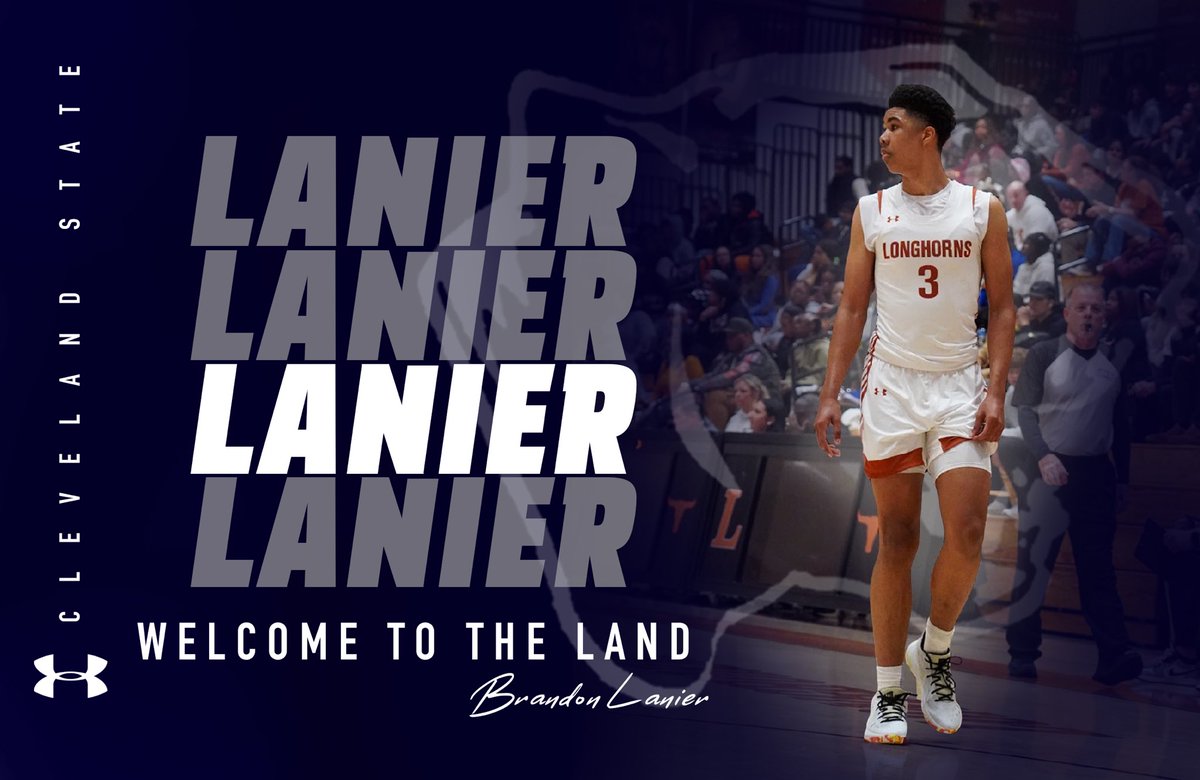 Extremely excited to add 6’8 F Brandon Lanier to the fold!! Will bring winning-caliber Energy and Toughness!! #THEHARDWAY #GOCOUGARS 🔵⚪️🔵