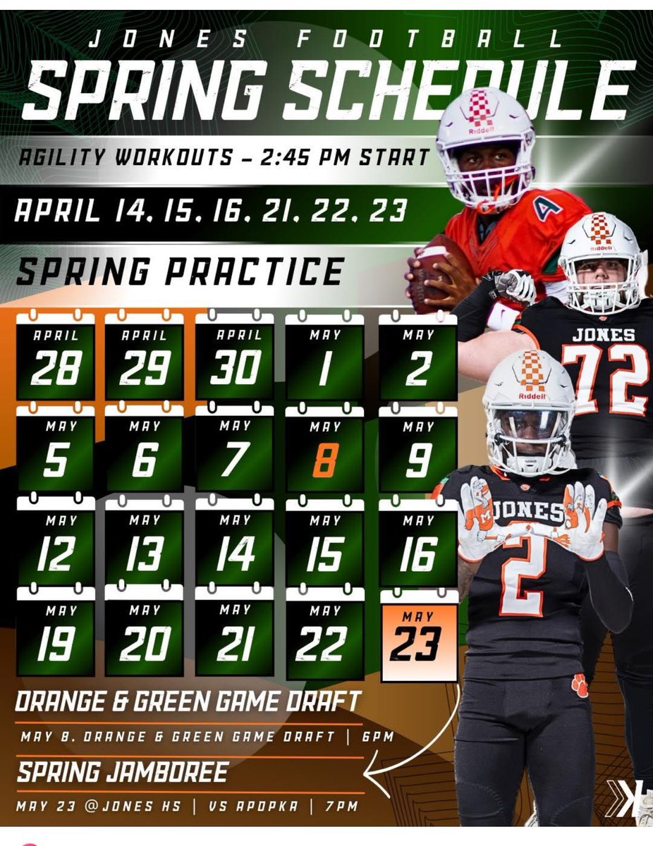Jones Tigers Football (@joneshsfootball) on Twitter photo 