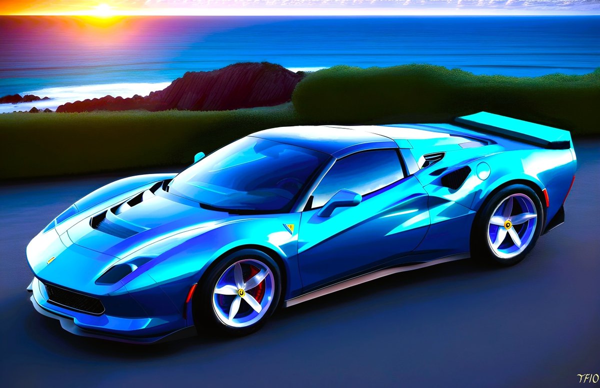 _T_F_I_O_'s tweet photo. #TFIO Wanna Take a Ride? 
#AIart #AIartists #Artwork #AIArtwork #AIイラスト #AIArtists #AIArtistCommunity #Cars #SportsCars https://t.co/4txdLIfU83