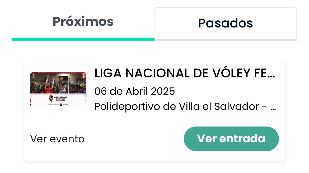 ¡𝗗𝗜𝗦𝗣𝗢𝗡𝗜𝗕𝗟𝗘 𝗘𝗡𝗧𝗥𝗔𝗗𝗔𝗦 𝗣𝗔𝗥𝗔 𝗘𝗟 𝗩𝗢𝗟𝗘𝗬 𝗛𝗢𝗬!

𝗦𝗨𝗥 𝗣𝗥𝗘𝗙𝗘𝗥𝗘𝗡𝗧𝗘
𝗢𝗥𝗜𝗘𝗡𝗧𝗘 𝗣𝗥𝗘𝗙𝗘𝗥𝗘𝗡𝗧𝗘 

⬇️ Más información aquí ⬇️
wa.link/73f89g