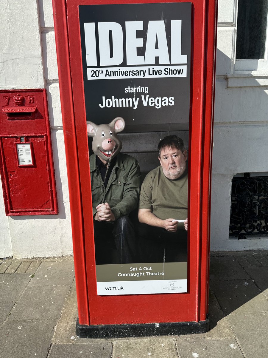 Had to get tickets for this live show #IDEAL staring ⁦⁦@jonnyvegaslp⁩