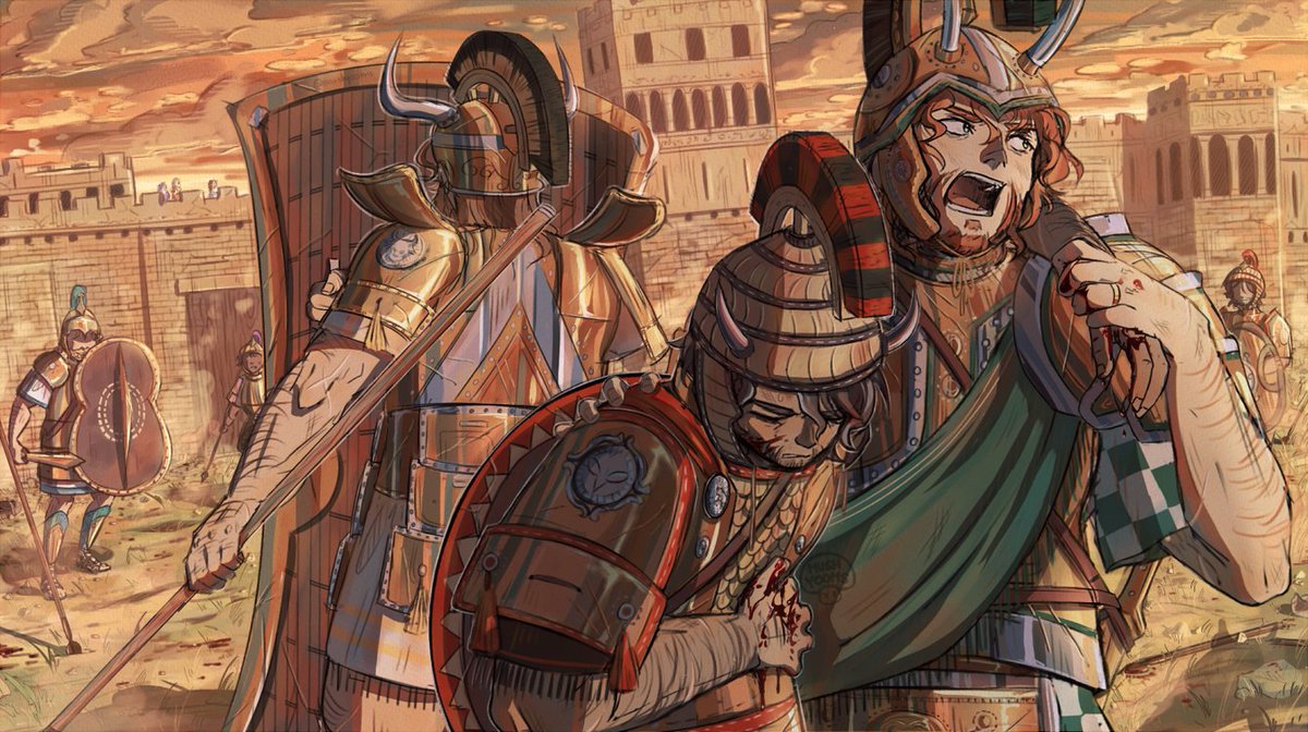 mushyooms's tweet image. iliad book 11 my beloved