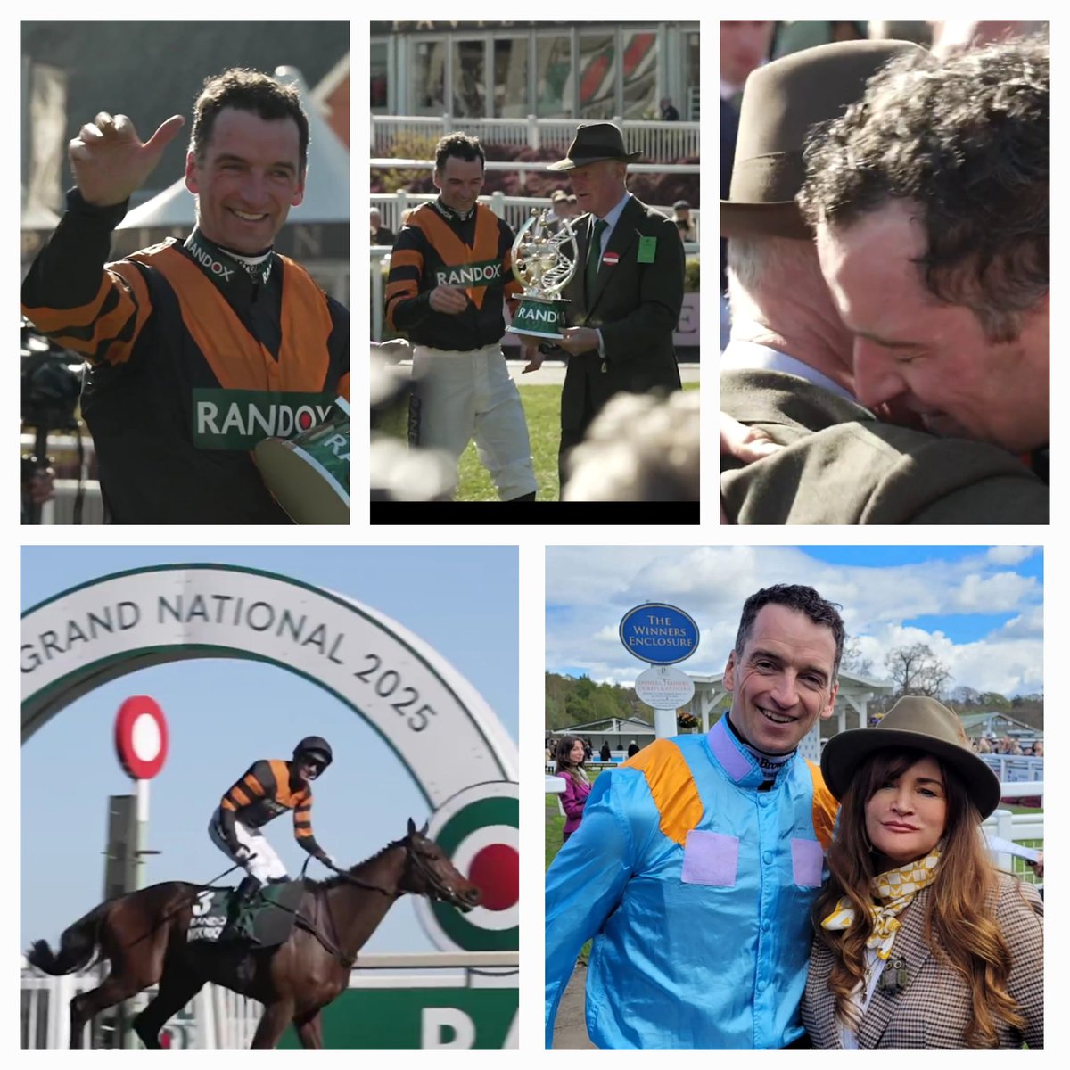 With my money on Patrick &amp; Nick Rockett yesterday, it was fantastic to see what it meant to the owner, the team <a href="/WillieMullinsNH/">Willie Mullins</a>, father, son, &amp; family. Huge congratulations to all.
What a day to have had a winner. ❤️🏇
<a href="/AintreeRaces/">Aintree Racecourse</a>