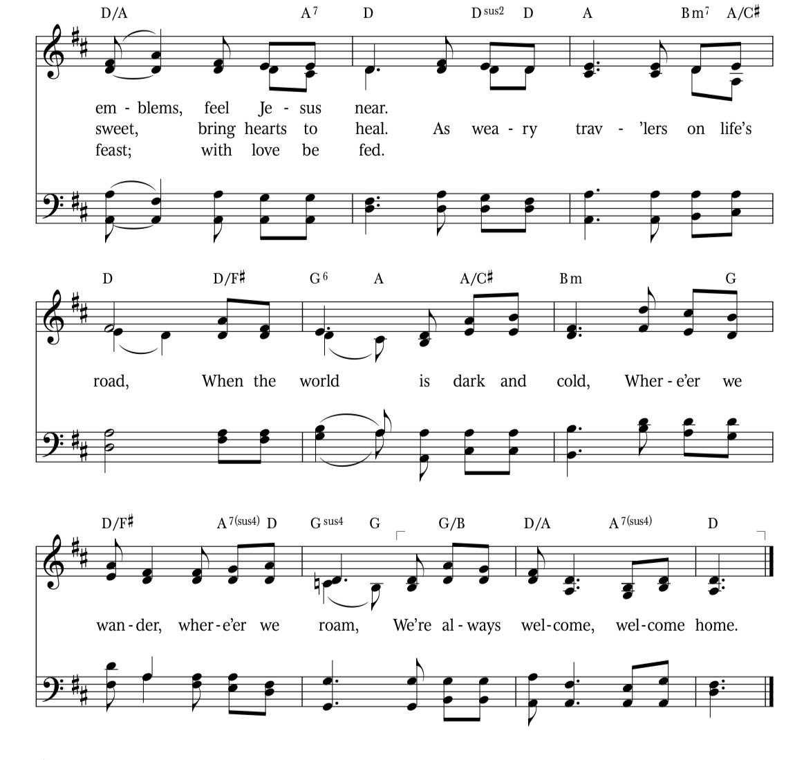 Unfamiliar with the hymn “Welcome Home” that the choir just sang in #LDS #GeneralConference, I looked it up. It’s a new hymn recently added to our hymnbook. I love its message! I hope our people will seek to welcome all, instead of clinging to an “us versus them” mentality.