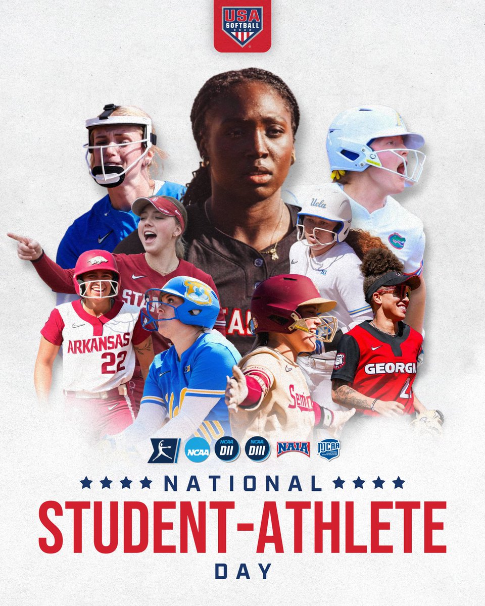 USA Softball (@usasoftball) on Twitter photo Workin' hard on the field 𝙖𝙣𝙙 in the classroom 🥎📚
𝙎/𝙊 to all the 𝘀𝘁𝘂𝗱𝗲𝗻𝘁-𝗮𝘁𝗵𝗹𝗲𝘁𝗲𝘀 out there!
#RedWhiteandCollege 🇺🇸 | <a href="/NCAASoftball/">NCAA Softball</a> Workin' hard on the field 𝙖𝙣𝙙 in the classroom 🥎📚
𝙎/𝙊 to all the 𝘀𝘁𝘂𝗱𝗲𝗻𝘁-𝗮𝘁𝗵𝗹𝗲𝘁𝗲𝘀 out there!
#RedWhiteandCollege 🇺🇸 | <a href="/NCAASoftball/">NCAA Softball</a>