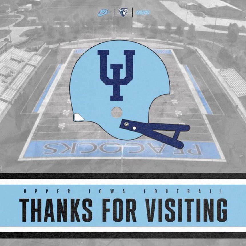 Grady McGuire (@grady_mcguire7) on Twitter photo Had a great day at Upper Iowa yesterday!
I really enjoyed meeting <a href="/Coach_Hoskins/">Jason Hoskins</a>, <a href="/CoachParling/">Heath Parling</a>, and <a href="/rhettmizer5/">Rhett Mizer</a>!!! Had a great day at Upper Iowa yesterday!
I really enjoyed meeting <a href="/Coach_Hoskins/">Jason Hoskins</a>, <a href="/CoachParling/">Heath Parling</a>, and <a href="/rhettmizer5/">Rhett Mizer</a>!!!