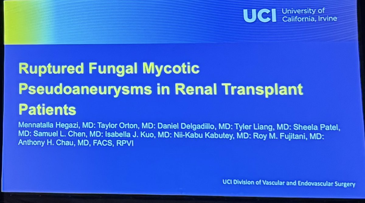 UCIrvine Vascular Surgery (@ucivascularsurg) on Twitter photo Congratulations Dr. Menna Hegazi on this great work! Under the mentorship of Drs. Chau and Chen. #SCVSS2025 <a href="/chauvascular/">Anthony H. Chau</a> <a href="/SamuelChenMD/">Samuel Chen</a> <a href="/IsabellaKuoMD/">Isabella Kuo</a> <a href="/RMFujitaniMD/">Roy M Fujitani</a> Dr. Kabutey <a href="/Delgadillo3D/">Daniel Delgadillo, MD</a> <a href="/TylerLiang8/">Tyler Liang MD</a> Dr. Orton <a href="/UCIrvineSurgery/">UC Irvine Surgery</a> <a href="/UCIVascularSurg/">UCIrvine Vascular Surgery</a> Congratulations Dr. Menna Hegazi on this great work! Under the mentorship of Drs. Chau and Chen. #SCVSS2025 <a href="/chauvascular/">Anthony H. Chau</a> <a href="/SamuelChenMD/">Samuel Chen</a> <a href="/IsabellaKuoMD/">Isabella Kuo</a> <a href="/RMFujitaniMD/">Roy M Fujitani</a> Dr. Kabutey <a href="/Delgadillo3D/">Daniel Delgadillo, MD</a> <a href="/TylerLiang8/">Tyler Liang MD</a> Dr. Orton <a href="/UCIrvineSurgery/">UC Irvine Surgery</a> <a href="/UCIVascularSurg/">UCIrvine Vascular Surgery</a>