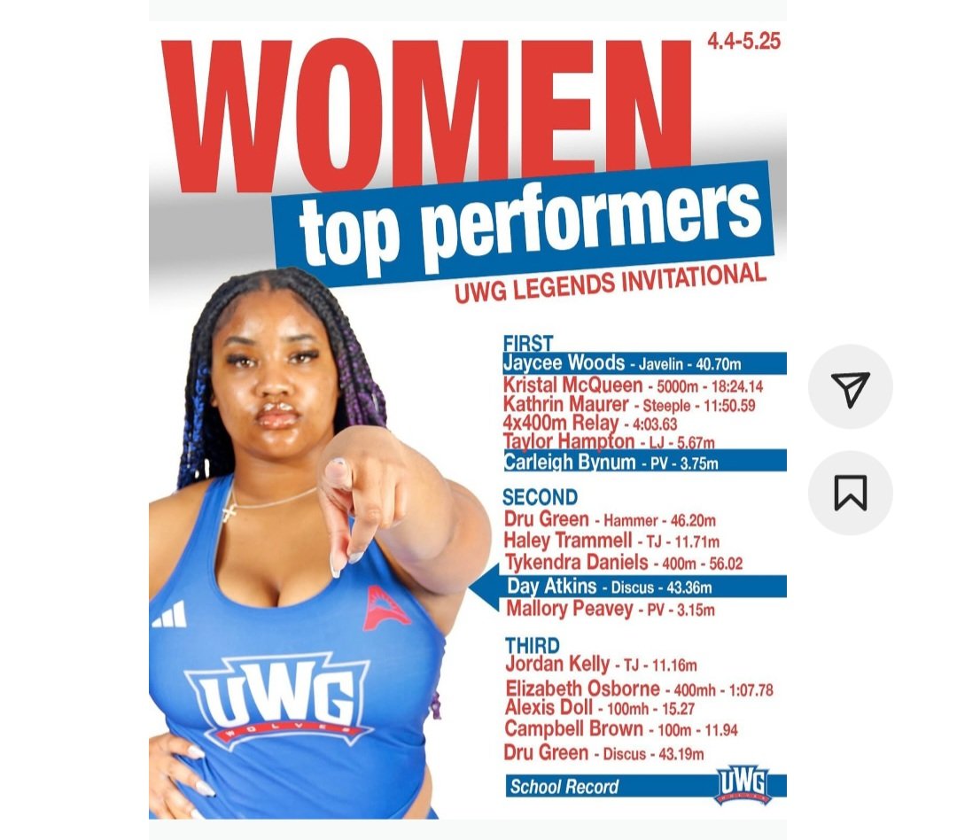 Stockbridge Track_Field & XC (@shs_tigertrack) on Twitter photo Stockbridge Alum Daynejia Atkins broke the UWG school record in Discus!! <a href="/coachbyrd6/">Andre Byrd Ed.S , CAA</a> <a href="/SHS_TIGERTRACK/">Stockbridge Track_Field & XC</a> <a href="/coach_ron_/">Coach Ron</a> <a href="/DrJamesT/">Dr. James Thornton</a> <a href="/AthleticsHenry/">Henry County Schools Athletics</a> <a href="/SHS_HCS/">Stockbridge HS (GA)</a> Stockbridge Alum Daynejia Atkins broke the UWG school record in Discus!! <a href="/coachbyrd6/">Andre Byrd Ed.S , CAA</a> <a href="/SHS_TIGERTRACK/">Stockbridge Track_Field & XC</a> <a href="/coach_ron_/">Coach Ron</a> <a href="/DrJamesT/">Dr. James Thornton</a> <a href="/AthleticsHenry/">Henry County Schools Athletics</a> <a href="/SHS_HCS/">Stockbridge HS (GA)</a>