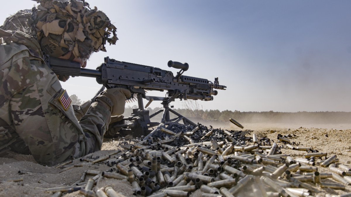 U.S. Army (@usarmy) on Twitter photo Rounds downrange. Precision perfected. Leaders built. 💥
Soldiers from Active Duty, National Guard, and Reserve forces push their limits at the 1-254th Regional Training Institute's Infantry Advanced Leaders Course.
📸 Sgt. Seth Cohen, <a href="/NJNationalGuard/">NJ National Guard</a> Rounds downrange. Precision perfected. Leaders built. 💥
Soldiers from Active Duty, National Guard, and Reserve forces push their limits at the 1-254th Regional Training Institute's Infantry Advanced Leaders Course.
📸 Sgt. Seth Cohen, <a href="/NJNationalGuard/">NJ National Guard</a>