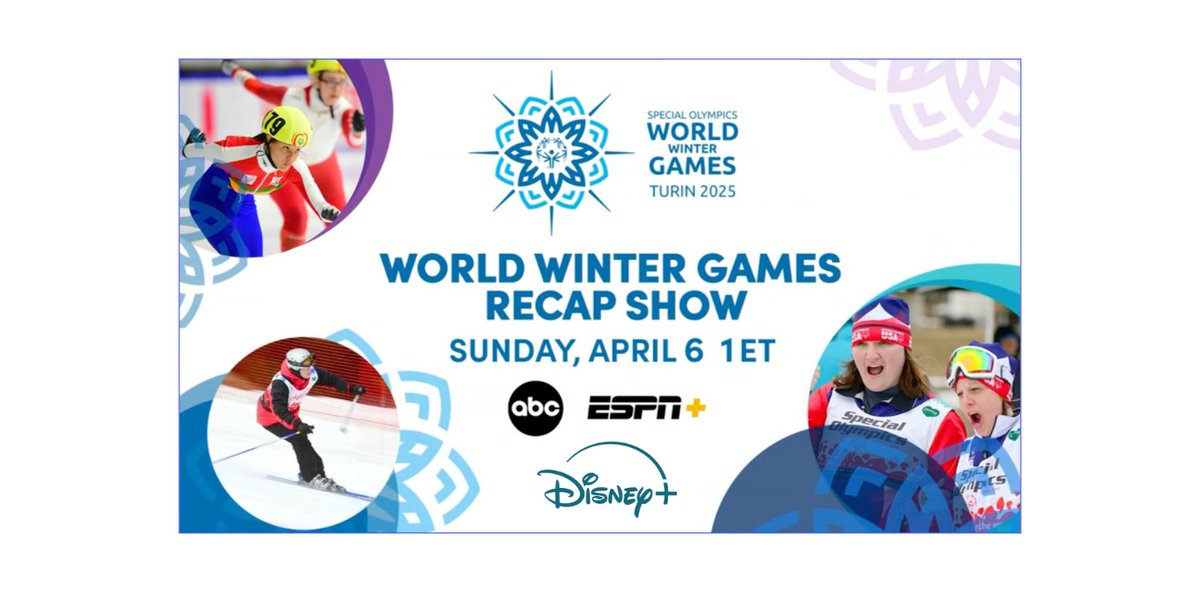 Tune in RIGHT NOW for the <a href="/specialolympics/">Special Olympics</a> World Winter Games Turin 2025 recap show. Produced by our friends at <a href="/ESPN/">ESPN</a>, airing on ABC, ESPN+ and Disney+. 

#Turin2025 #TheFutureIsHere #ESPN #SpecialOlympics