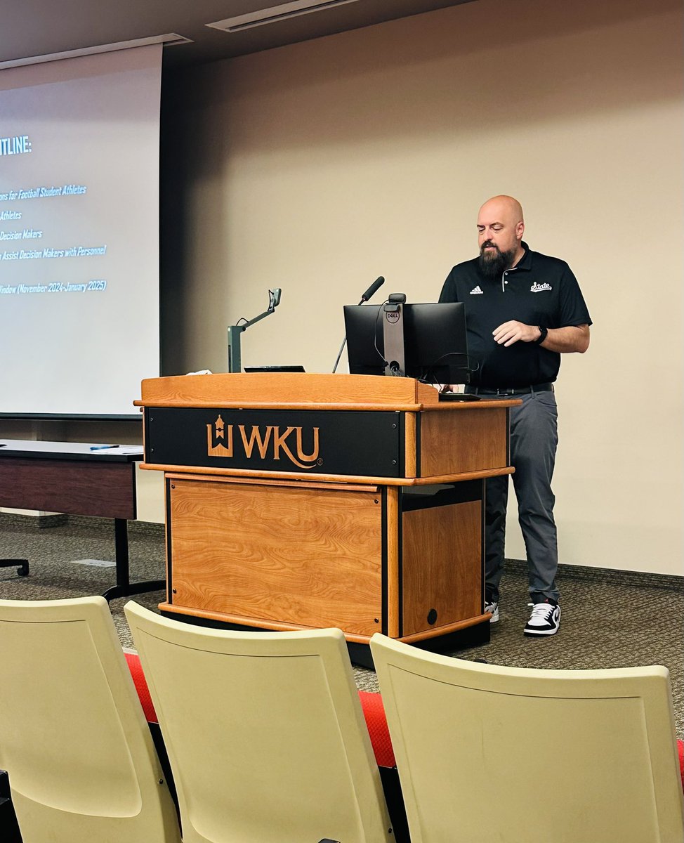 “Speed Dating in the Transfer Portal.”

Honored to have been invited to speak at the 21st Annual Sport Science Forum!  The presentation focused on implications from House v. NCAA, transfer portal, and leveraging sport psychology principles to assist decision makers.