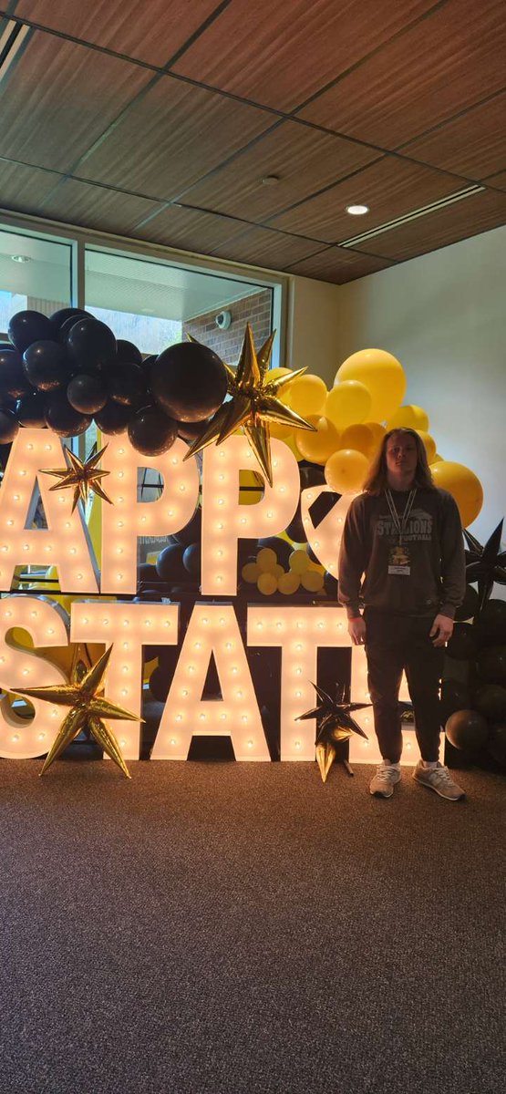 Brysen Ginn- LB/Edge #33 (@brysenginn) on Twitter photo Had a great vist at <a href="/AppState_FB/">App State Football</a> Junior Day. I really appreciate the hospitality. Can't wait to be back on campus! <a href="/CoachDjSmith/">DJ Smith</a> <a href="/Dowell_Loggains/">Dowell Loggains</a> <a href="/southpointeFBSC/">Coach Bobby Collins</a> <a href="/Coach_CJMac/">Mac-Attack / Charles (CJ) McEachin</a> <a href="/CoachRichAD/">Coach Rich, CAA</a> Had a great vist at <a href="/AppState_FB/">App State Football</a> Junior Day. I really appreciate the hospitality. Can't wait to be back on campus! <a href="/CoachDjSmith/">DJ Smith</a> <a href="/Dowell_Loggains/">Dowell Loggains</a> <a href="/southpointeFBSC/">Coach Bobby Collins</a> <a href="/Coach_CJMac/">Mac-Attack / Charles (CJ) McEachin</a> <a href="/CoachRichAD/">Coach Rich, CAA</a>