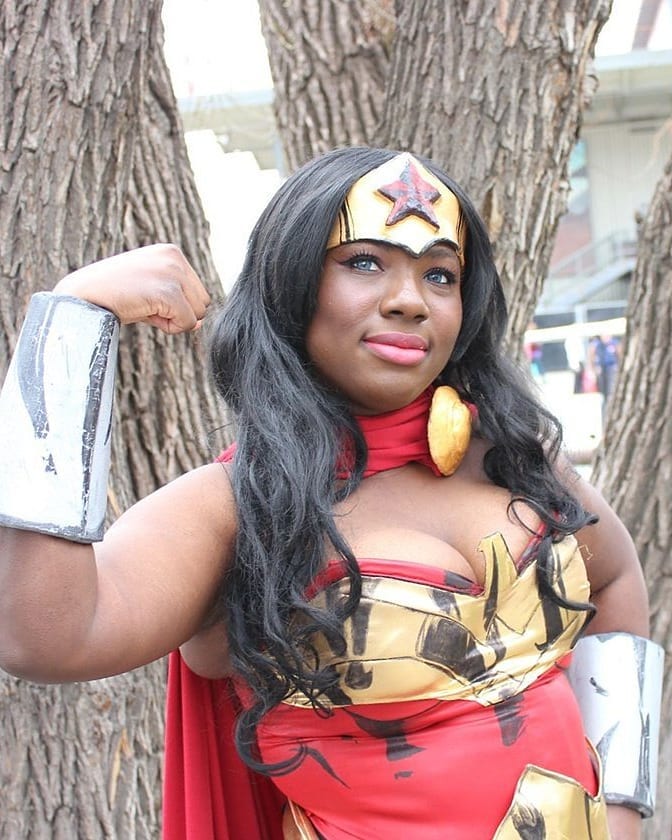 BibiBlossoms's tweet image. It's kind of wild that I almost did not make this cosplay because some people felt I shouldn't cosplay Diana because I'm Black. I'm so glad I never listened! I really enjoyed making this cosplay! I love Wonder Woman! I love characters that represent strength and kindness.