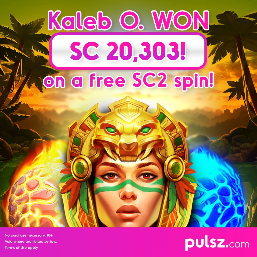 Kaleb O spins BIG with free SC 2 and lands an impressive SC 20,303 on Aztec Fire! 🔥🔥 A small spin turned into a blazing win—congratulations, Kaleb!