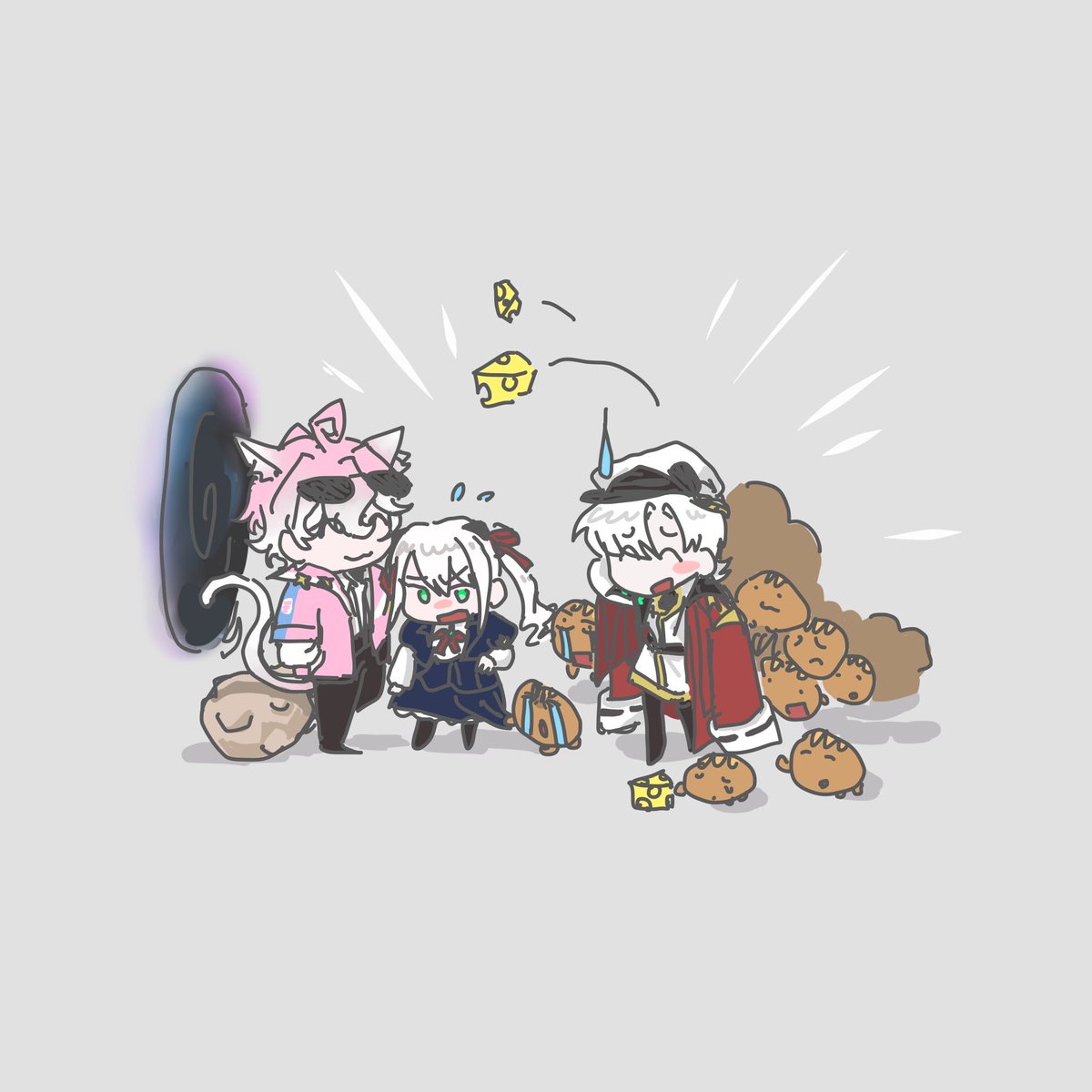 수수부꾸미란다이노 tweet media