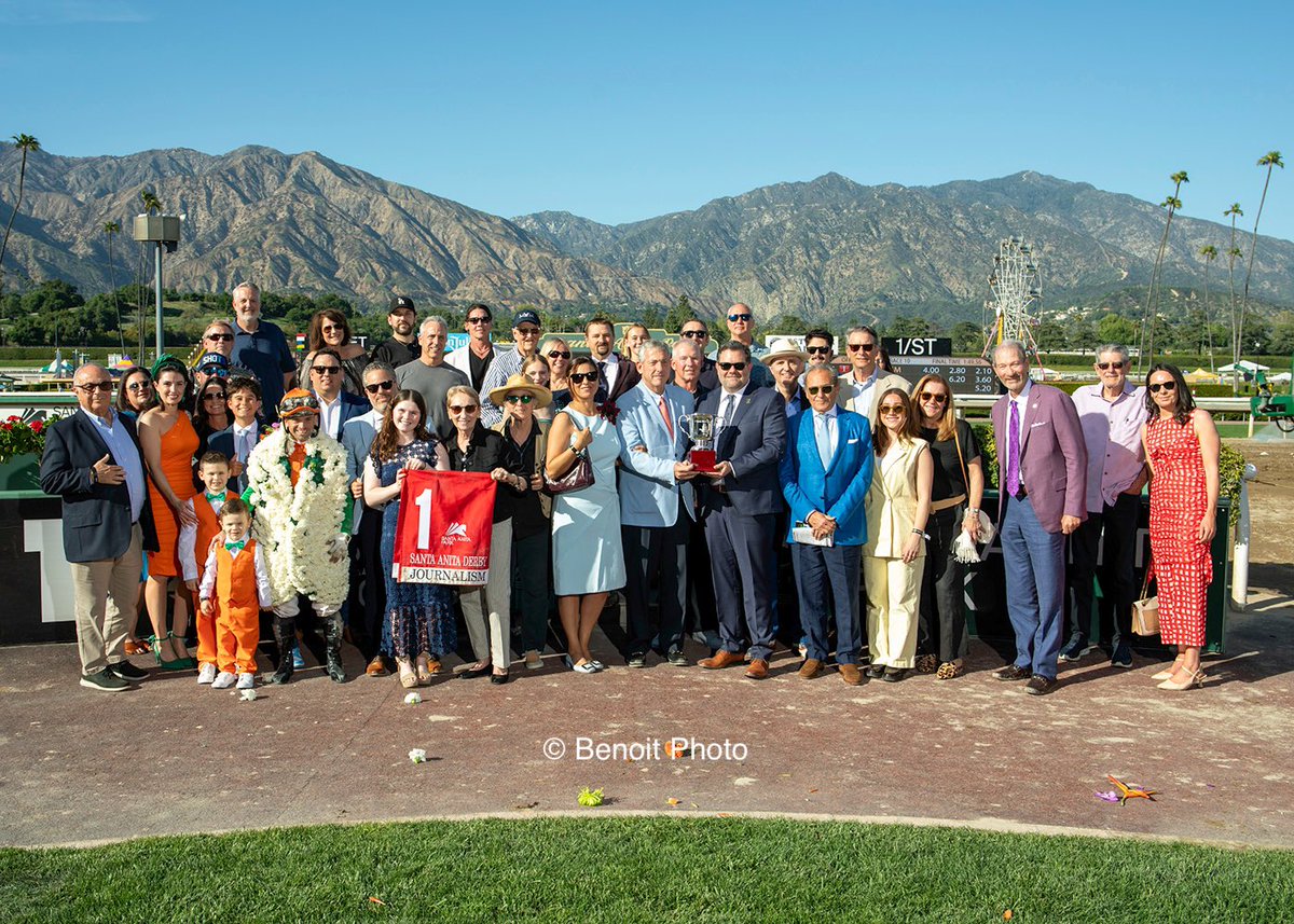 Journalism and jockey Umberto Rispoli win the Grade I $500,000 Santa Anita Derby Saturday, April 5, 2025, at Santa Anita Park, Arcadia, CA.

View all our photos at benoitphoto.com/store/ 

© BENOIT PHOTO