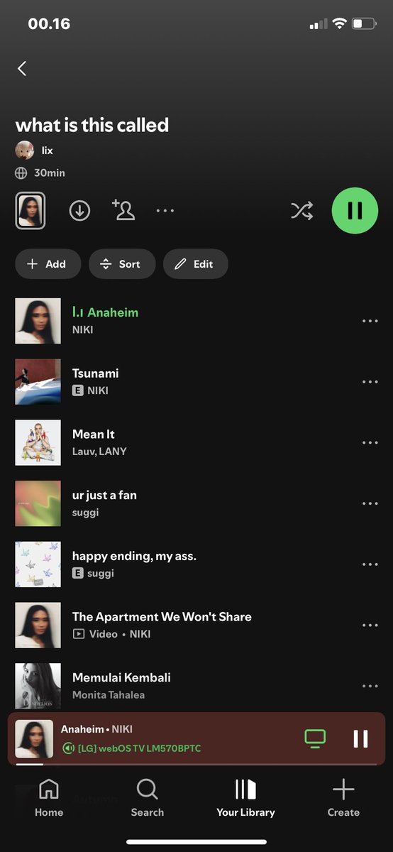 sliceofrem's tweet image. playlist gila macam apa ini