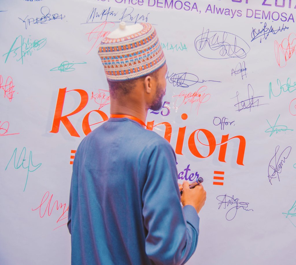 13 years later after graduation of Demonstratration Secondary School ABU Zaria