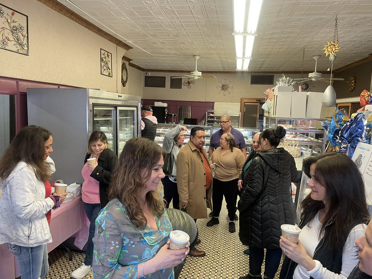 Thank you to the Bronx Republican Women’s Club for organizing today’s local fundraiser at Morris Park Bake Shop! So grateful for the support, encouragement, &amp; strong sense of community in the room

Your support fuels our work, and I’m honored to continue fighting for D13!