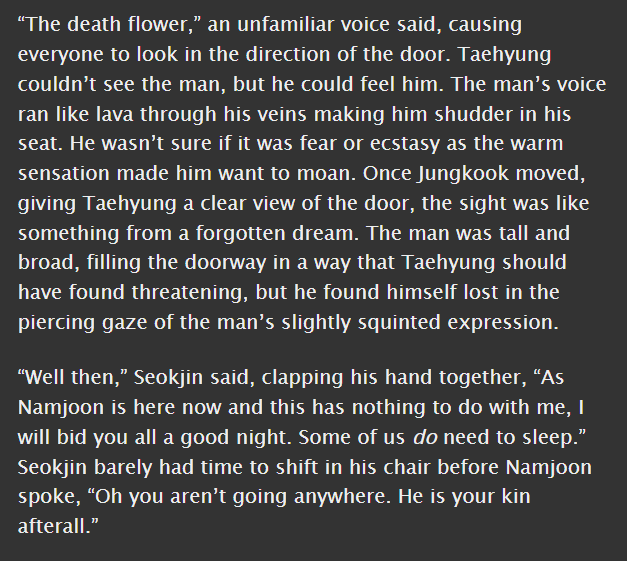 5erArora's tweet photo. 𝐵𝓁𝑜𝑜𝒹 𝒶𝓃𝒹 𝐻𝑜𝓃𝑒𝓎
Chapter Two

They might just know him better than he knows himself...

https://t.co/UDn198jGAE https://t.co/DqSY4rcUAk