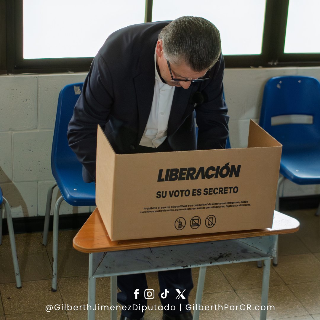 gilberthrenacer's tweet photo. 🗳️ Votemos por el renacer del pueblo costarricense !!

🙏Gracias a todos y todas por el apoyo mostrado, sigamos adelante, Vé a votar !

#6DeAbril #partidoliberacionnacional https://t.co/yRawImspTd
