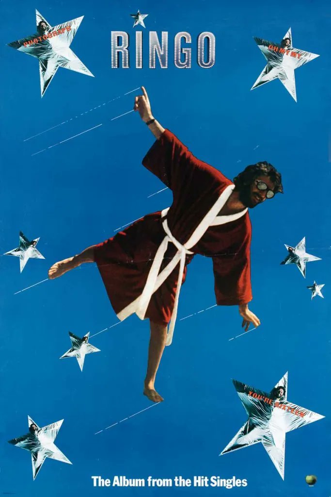 Conceived as a theatrical show, the Ringo album is exuberant, and full of catchy songs. All about in the new book "Ringo Starr: I Play the Piano If It’s in C. The Stories Behind the Songs (Vol. 1) 1970–1997" 
GET YOUR COPY👇  
🇺🇸amazon.com/dp/B0F2DYD27G 
🇬🇧amazon.co.uk/dp/B0F2DYD27G