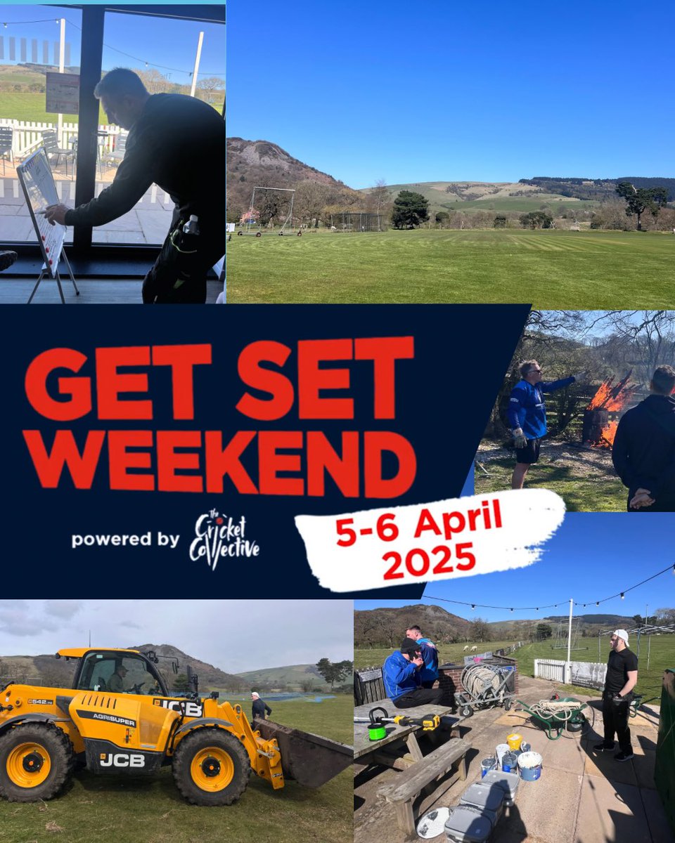 Successful Get Set Weekend completed! Two weeks until the season starts and the ground is looking great! 🌞💪
#getsetweekend