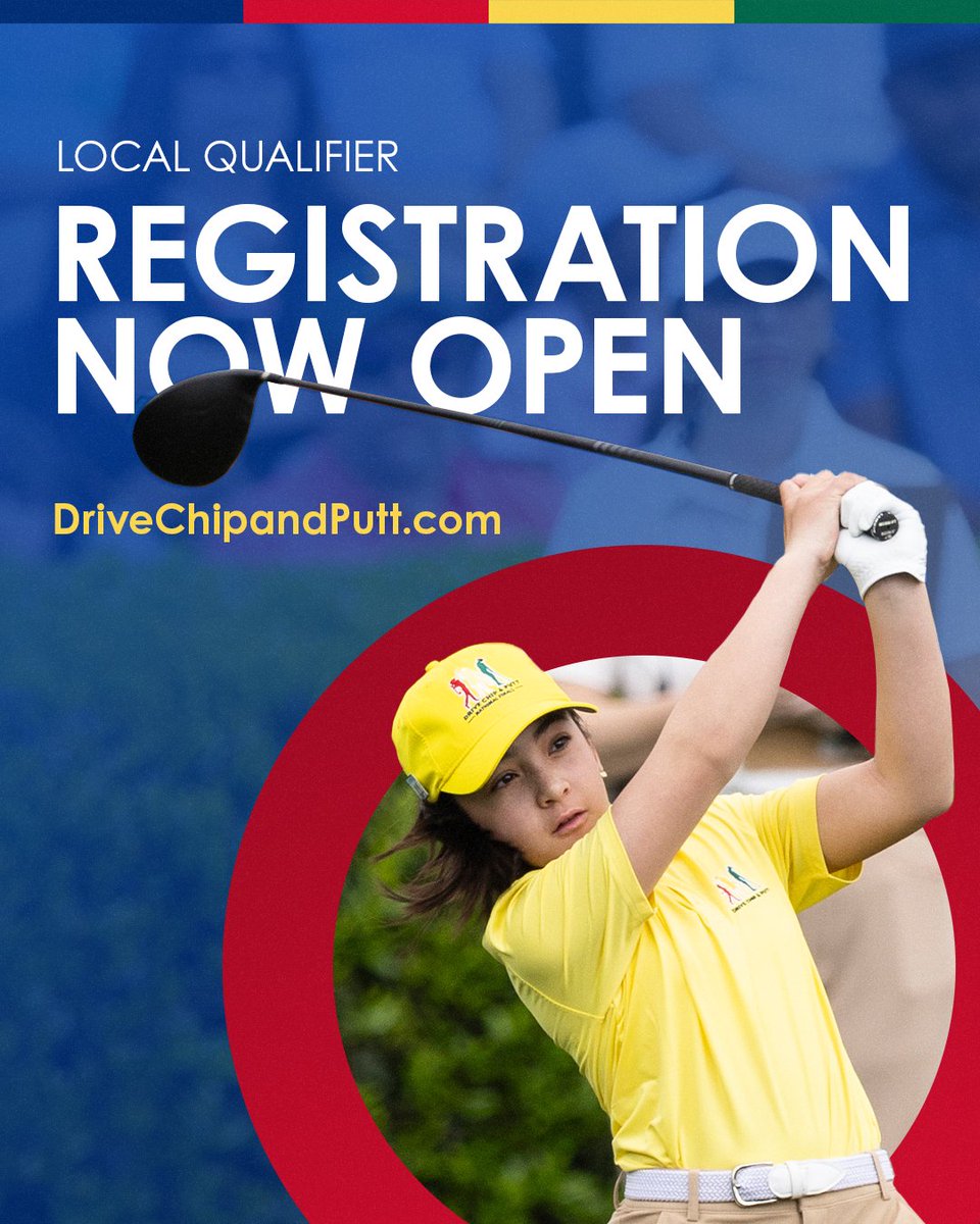 DriveChipPutt's tweet image. Feeling inspired?
Now's the time to find a local #DriveChipandPutt qualifying event near you! bit.ly/3JraqVU