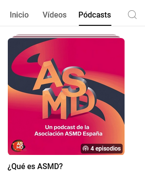 Raras pero Reales (@rarasreales) on Twitter photo 🎙️ 🎧 La Asociación #ASMD España <a href="/AsmdSpain/">Asociación ASMD España</a> impulsa un podcast para dar a conocer y sensibilizar sobre esta enfermedad poco frecuente, dando voz a pacientes, familiares y profesionales sanitarios.
¿Sabías que está disponible también en Youtube?
youtube.com/@Asmdspain 🎙️ 🎧 La Asociación #ASMD España <a href="/AsmdSpain/">Asociación ASMD España</a> impulsa un podcast para dar a conocer y sensibilizar sobre esta enfermedad poco frecuente, dando voz a pacientes, familiares y profesionales sanitarios.
¿Sabías que está disponible también en Youtube?
youtube.com/@Asmdspain
