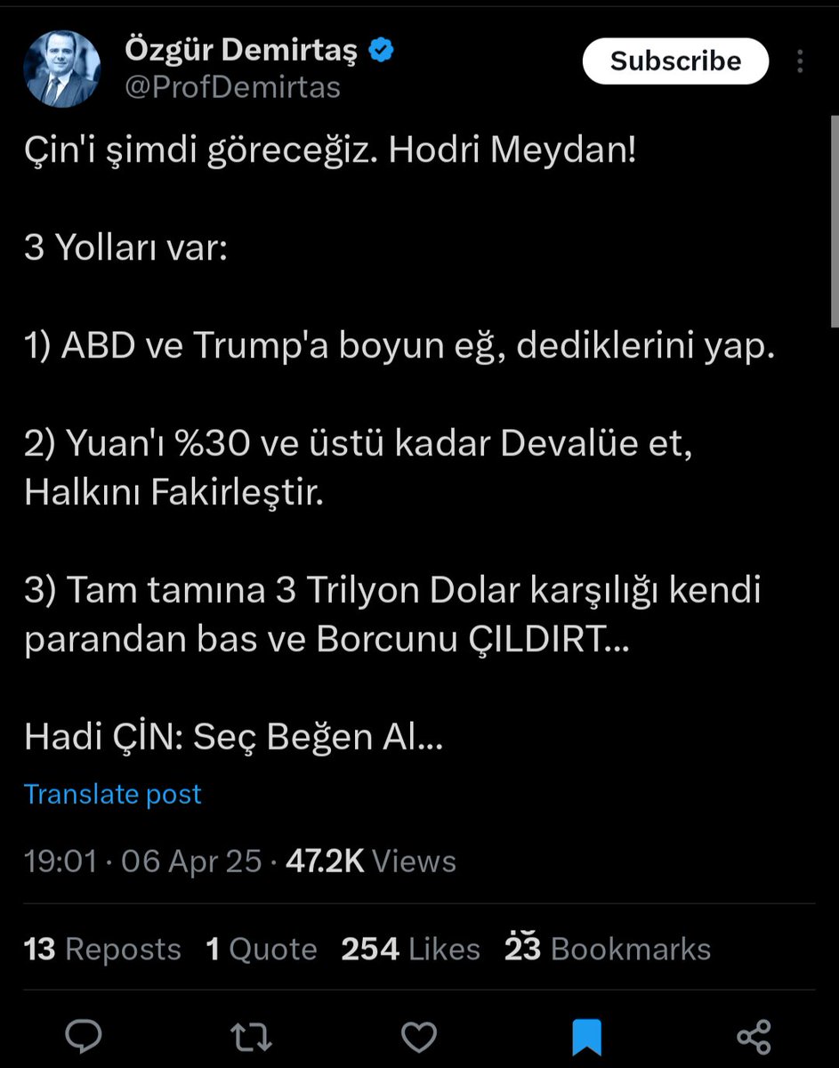 Özgür hocadan abonelere özel çeviri 🤣🤣🤣🤣
