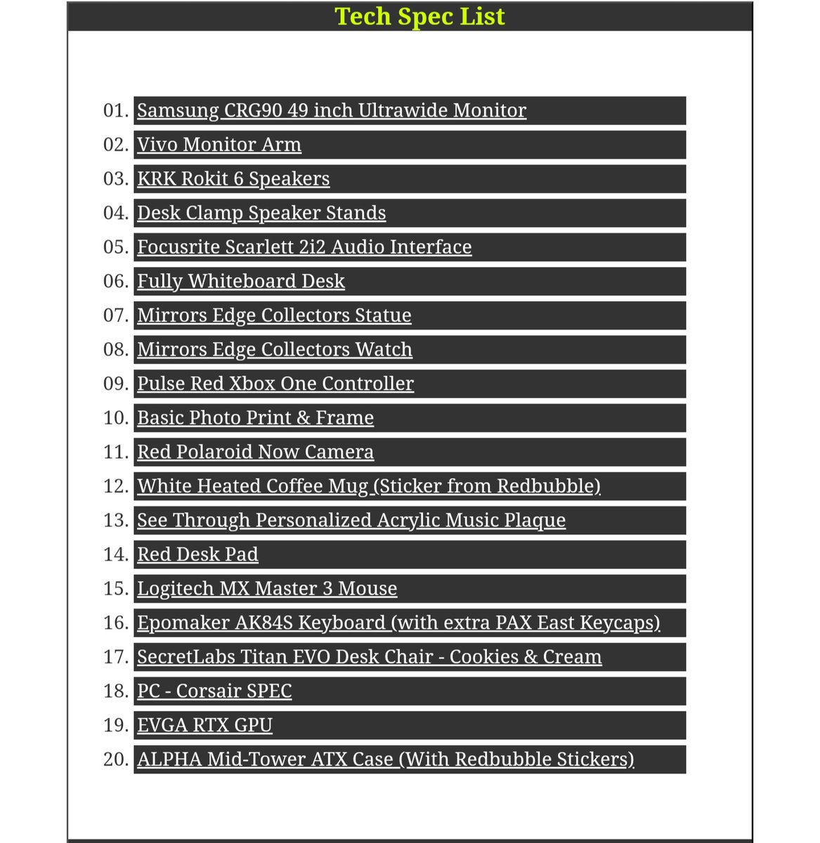 CyberTechWare's tweet image. Elevate your desk game with tech-savvy solutions! 🚀 From wireless chargers to customizable LED strips, find it all at CyberTechWare.com. #TechDesk #Samsung #Vivi #MirrorsEdge #Focusrite #Logitech #SecretLab #Epomaker #EVGA #DeskSetup
